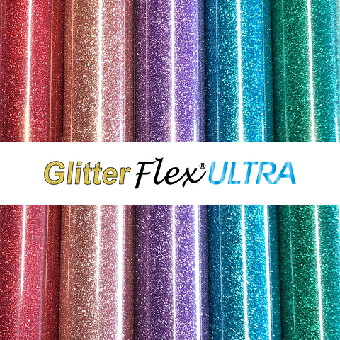Glitter Heat Transfer Vinyl - GlitterFlex™ Ultra - Creative Craft
